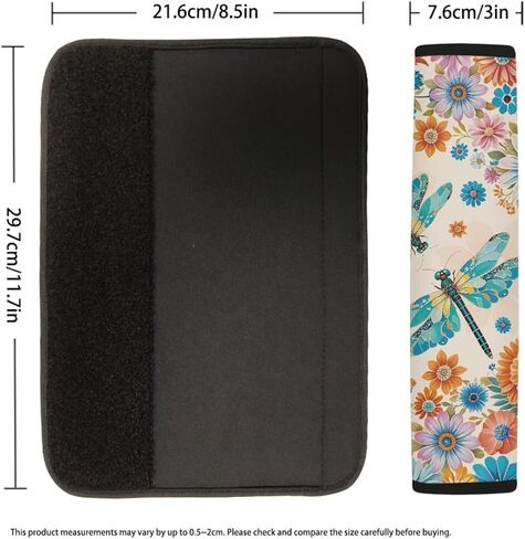 Cute Ladybug Car Seat Belt Cover Soft Car Seatbelt Shoulder Strap Easy to Install Seat Belt Shoulder Strap Covers Fit Most Cars, Truck, Suv, or Van in Kuwait