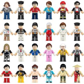 24PCS Mini Figures Building Bricks, Minifigures Stuffer, Mini People Figures Only Toy, Kids Gift for Christmas, Halloween, Birthday Party Supplies, Easter Eggs in Saudi Arabia