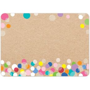 Creative Teaching Press Dots On Black Name Tags Black. 3-1/2 x 2-1/2 Inches in Kuwait