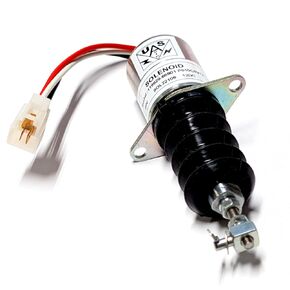 Fuel Shut Off Solenoid, Compatible with John Deere 670 770 870 970 1070, 12V AM876416 AM882277, Replacement Part in Kuwait