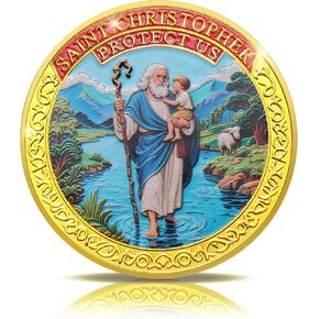 عملة التحدي المسيحي، الإيمان فوق الخوف، القوة في الظلام، هدية دينية للشجاعة والإيمان، مع مزمور 23: 4 (فضي) in Kuwait