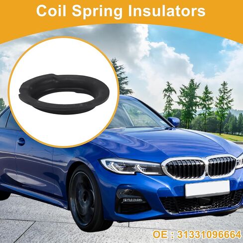ACROPIX عوازل لفائف الربيع السفلية رقم 31331096664 لسيارات BMW 528i 2000-2008 لفائف الربيع الداعم لفائف الربيع المعزل تعليق المطاط 1 قطعة in Saudi Arabia