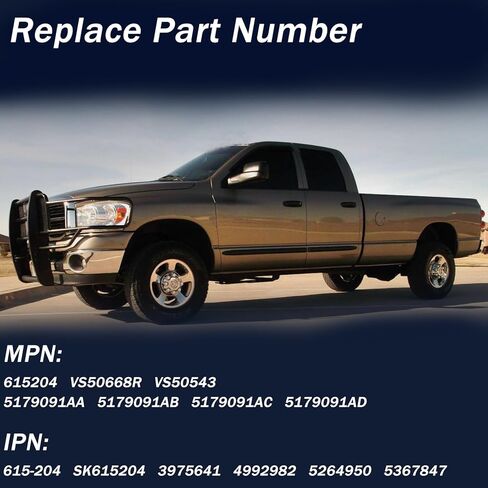 AUCERAMIC 615-204 Valve Cover Gasket with Injector Harness Fit 2006-2020 for Dodge Ram 2007-2015 for Ford F-650 F-750 5.9L 6.7L Diesel VS50668R in Saudi Arabia