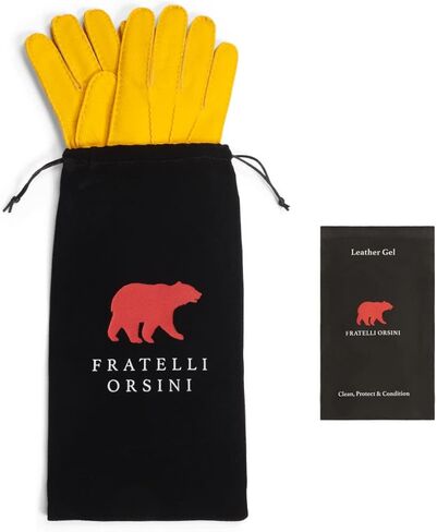 Fratelli Orsini Driving Gloves Alessa Black for Women - Lambskin Leather Driving Gloves & Touchscreen - color Black in Saudi Arabia