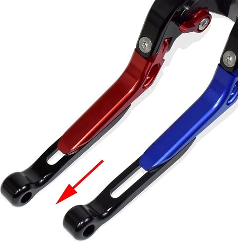 Retractable Foldable Brake Lever Clutch Lever for Yamaha R9 YZF-R9 2025, CNC Aluminum Alloy Made (Blue) in Saudi Arabia