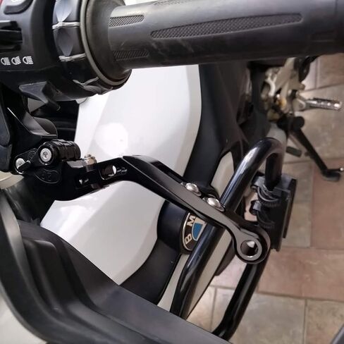 Retractable Foldable Brake Lever Clutch Lever for Yamaha R9 YZF-R9 2025, CNC Aluminum Alloy Made (Blue) in Saudi Arabia