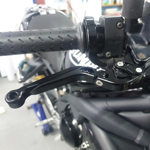 Retractable Foldable Brake Lever Clutch Lever for Yamaha R9 YZF-R9 2025, CNC Aluminum Alloy Made (Blue) in Saudi Arabia