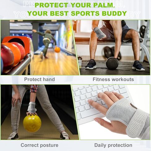 Shappy Bowling Wrist Support Wrist Brace with Thumb Spica Splint Right Hand Breathable Wrist Splint with Removable Aluminum Plate for Tendonitis Arthritis Sprains in Saudi Arabia