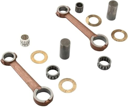 Connecting Rod Kit Fit for Piag VES Moped Ciao Grillo Si 50cc Pin 10mm 12mm 2-Stroke Engine Parts(12mm) in Kuwait