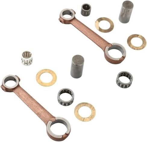 Connecting Rod Kit Fit for Piag VES Moped Ciao Grillo Si 50cc Pin 10mm 12mm 2-Stroke Engine Parts(12mm) in Kuwait