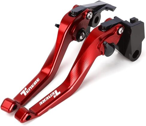 Motorcycle Short Brake Clutch Levers Compatible with Yamaha Tenere 700 2019 2020 2021 2022 2023 2024 2025 | Front Shorter Levers Handles XTZ700 XTZ07 Accessories (Gray) in Saudi Arabia