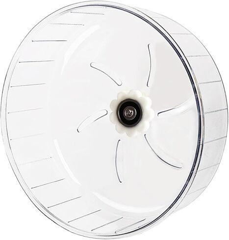 Super-Silent Hamster Exercise Wheel - Hamster Toys Cages Accessories 7.9 Inch Running Spinner Quite Runner for Small Animal Pet Gerbil Dwarf Syrian Hedgehog Rat Mouse Mice in Kuwait