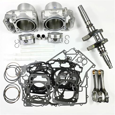 Top End Crankshaft Connectiong Rod Cylinder Piston Gasket Kit 88 For CFMoto 800XC 850 X8H.O. 0JWA-041000 0800-042000 0800-023100 Parts(Mark B) in Saudi Arabia