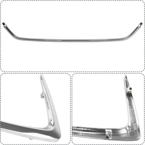COOL STAR 53141WB002 3 قطع من مصد الصدمات الجانبي والوسطي متوافق مع Toyota Yaris Sedan/Yaris IA/Scion iA 2016-2020 يستبدل TO1044115 53123WB001 زخرفة شبكية مركزية in Saudi Arabia