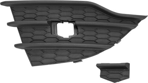 HECASA Front Fog Light Hole Cover Set Compatible with 2013-2016 Ford Escape Replacement for CJ5Z17E810AA CJ5Z17E811AA Bumper Grille Insert Driver & Passenger Side in Saudi Arabia
