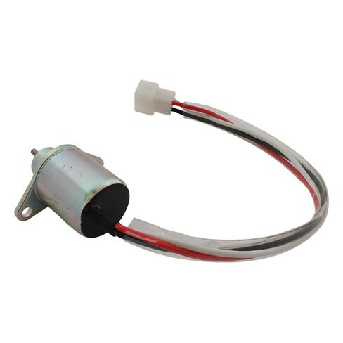 Shut Down Solenoid, Compatible with Komatsu PC40-10 PC45 PC50, 12V M806808 1503ES-12S5SUC5S Excavator Replacement Part in Saudi Arabia