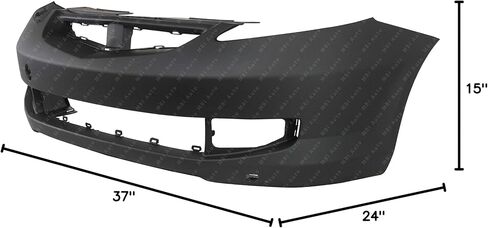 مصدات توفر - مقدمة، غطاء ممتص الصدمات الأمامي لسيارة Honda Fit Sport 07 08، HO1000249 2007 2008 in Saudi Arabia