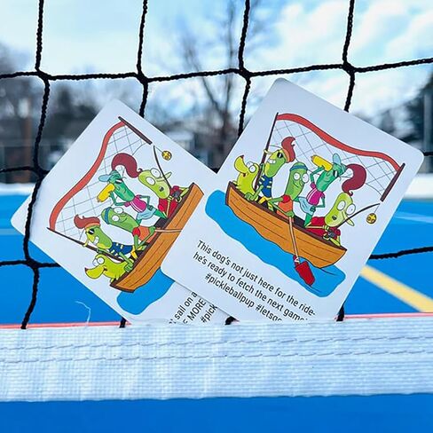 Pickleball Playing Cards – Featuring Slang, Shots & Playing Tips – Standard 52-Card Deck for Poker, Rummy, Solitaire & More – Fun Art in Saudi Arabia