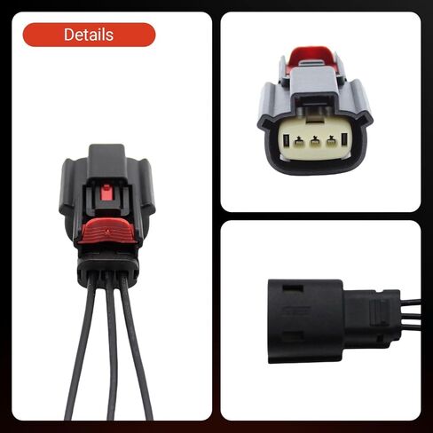 Ignition Coil Connector Pigtail 9U2Z14S411EA Compatible with Ford V6 V8 Flex F150 F250 F350 Explorer Replaces WPT931 S2280 in Saudi Arabia