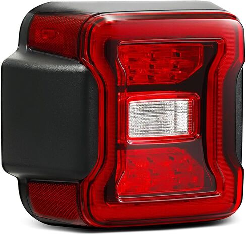 LED Tail Lights Compatible with 2018 2019 2020 2021 2022 2023 2024 2025 Jeep Wrangler Taillights Rear Brake Lamp Rear Reverse Stop Brake Lamp Replacement for OEM#68434890AB (Left Driver Side) in Saudi Arabia