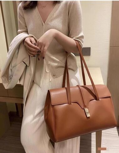 Designer Faux Leather Large Laptop Tote Bag, Fashion Travel Backpack Purse, Women's Shoulder Handbag in Saudi Arabia