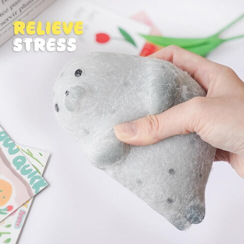 تابا اسفنجي اللعب، عيد الحب القط مخلب لطيف kawaii ضغط اللعب، لزجة اسفنجي تململ اللعب سيليكون لعبة الضغط لتخفيف التوتر، ولعب لينة لطيف، أفضل هدية عيد الحب للذكرى السنوية in Kuwait
