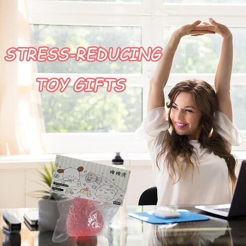 ألعاب إسفنجية فراولة تابا|ألعاب ضغط إسفنجية لطيفة على شكل فراولة|لعبة إسفنجية فراولة كاواي| ألعاب فيدجيت سكويشيز لتقليل التوتر | كملحق مكتبي مثالي (وردي) in Kuwait