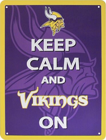 Siskiyou NFL Unisex Keep Calm Sign in Saudi Arabia