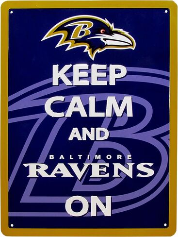 Siskiyou NFL Unisex Keep Calm Sign in Saudi Arabia