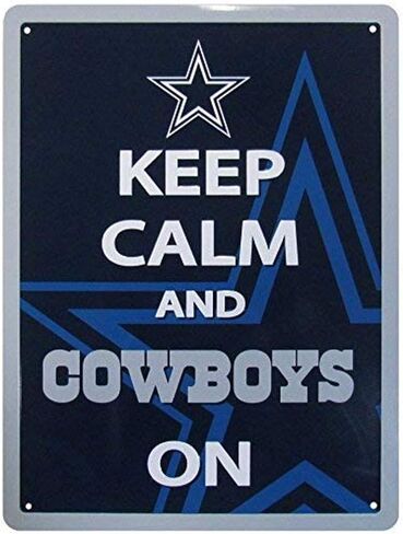 Siskiyou NFL Unisex Keep Calm Sign in Saudi Arabia