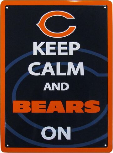 Siskiyou NFL Unisex Keep Calm Sign in Saudi Arabia