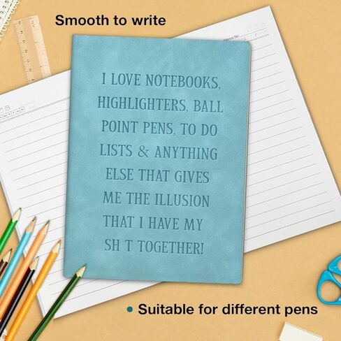 Funny Office Notebook for Work to Do List Journal Humorous Gift for Coworker Colleague Friend-Blue in Saudi Arabia