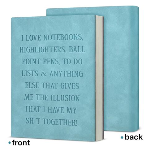 Funny Office Notebook for Work to Do List Journal Humorous Gift for Coworker Colleague Friend-Blue in Saudi Arabia