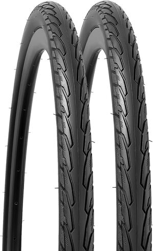 إطارات دراجة YUNSCM 700C 700x45C/47-622 (29X1.75) وأنابيب دراجة 700C صمام شريدر وشريطين حافة متوافق مع إطارات وأنابيب دراجة 700x45C 29X1.75 (W-2109) in Saudi Arabia