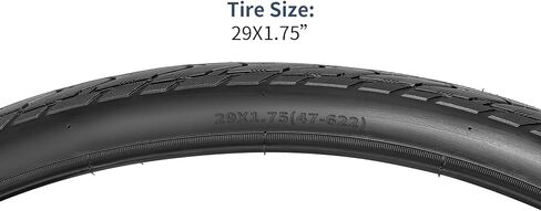 إطارات دراجة YUNSCM 700C 700x45C/47-622 (29X1.75) وأنابيب دراجة 700C صمام شريدر وشريطين حافة متوافق مع إطارات وأنابيب دراجة 700x45C 29X1.75 (W-2109) in Saudi Arabia