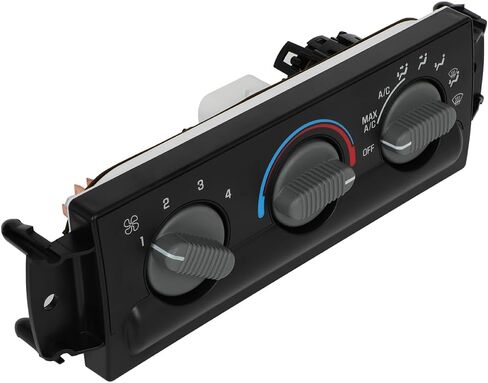 SCITOO Climate Control Module Heater Control Panel A/C Control Module Panel 1999 for Chevy S10 Base, LS, Xtreme, ZR2 2.2L L4 - Gas, 4.3L V6 - Gas, Electric Replace for 16250545 in Saudi Arabia