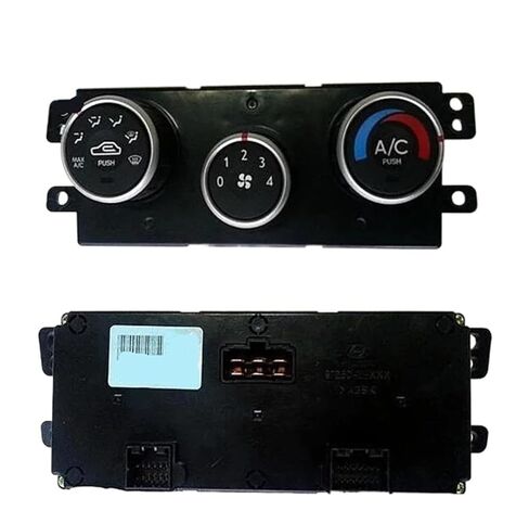 Car Heater Contro Air Conditioning Controller Compatible for Tucson Manual Air Conditioning Switch for Hyundai Heater Climate Control (Color : 2, Size : Silver) in Saudi Arabia