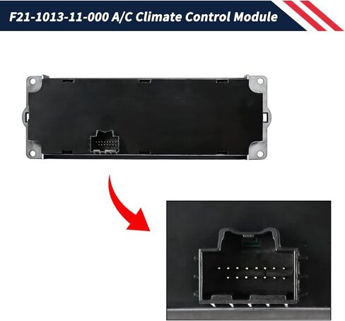 F21-1013-11-000 A/C Heater Climate Control Module Panel Fit for Kenworth Paccar 2006-2023 Air Conditioning Control Panel Heater & AC Temperature Control Unit Replace F21101311000-With Sleeper in Saudi Arabia