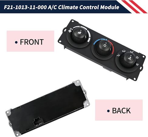 F21-1013-11-000 A/C Heater Climate Control Module Panel Fit for Kenworth Paccar 2006-2023 Air Conditioning Control Panel Heater & AC Temperature Control Unit Replace F21101311000-With Sleeper in Saudi Arabia