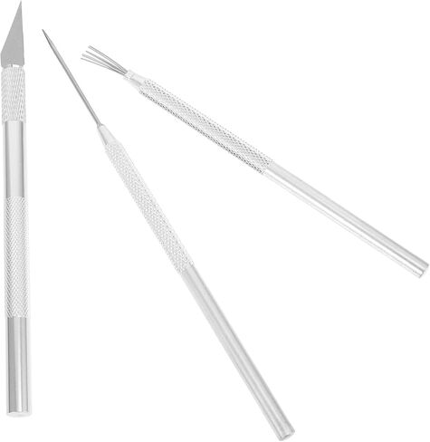 1Set Polymer Clay Sculpting Tool Set Needle Rod and Detail Pottery Needles for Clay Carving and Modeling Crafts in Saudi Arabia