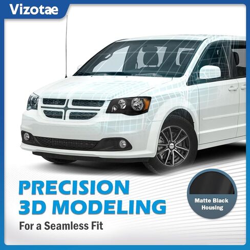 Headlights Assembly for 2011-2020 Dodge Grand Caravan, for 2008-2016 Chrysler Town Country High/Low Beam with Bulbs, Passenger and Driver Side in Saudi Arabia