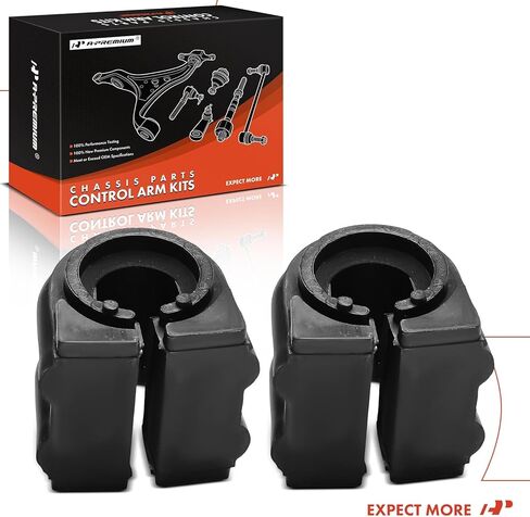 A-Premium 2 × مجموعة جلبة قضيب التأرجح الخلفي، متوافقة مع Hyundai Santa Fe 2013-2018، Santa Fe XL 2013-2019، Genesis Coupe 2013-2016 & Kia Sedona 2015-2018، Rio 2012-2017 in Saudi Arabia