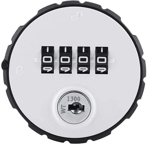 Digital Door Lock,Digital Zinc Alloy Code Combination Cam Cabinet Convenient Password Lock with Keys(36mm) in Saudi Arabia