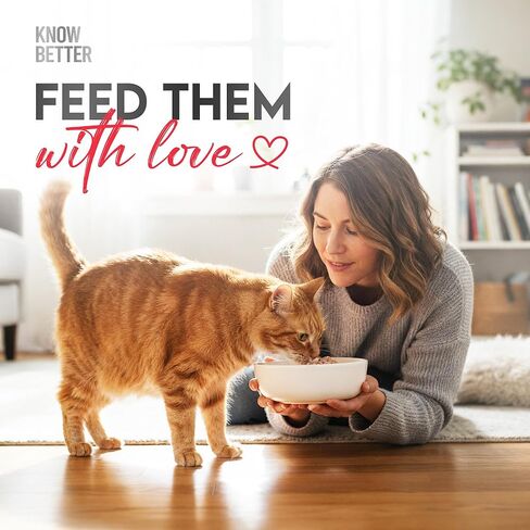 Know Better for Cats – Chicken Recipe, RAW Cat Food Premix/Supplement for Making Homemade Cat Food, All Natural, Holistic Veterinarian Approved, Grain Free, No Artificial Additives in Saudi Arabia