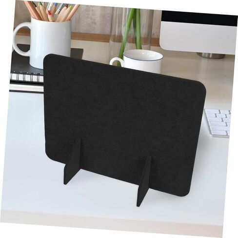 2pcs Felt Privacy Panel for Desktop Noise Reduction No Drill Installation Versatile Tabletop Separator for Office Classroom and Home Use in Saudi Arabia