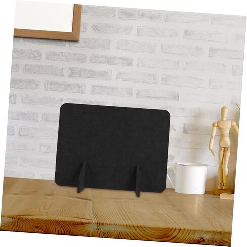 2pcs Felt Privacy Panel for Desktop Noise Reduction No Drill Installation Versatile Tabletop Separator for Office Classroom and Home Use in Saudi Arabia
