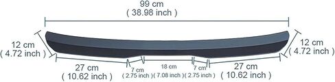Car Rear Spoiler for Hyundai Ioniq 5 NE 2021 2022 2023 2024 2025 2026, Car Spoiler Tailfin Tail Fin Trunk Wing, ABS Car Modification Styling Accessories,B-Carbon Pattern in Saudi Arabia