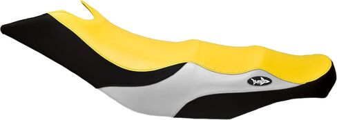 غطاء مقعد BlackTip Jetsports لسيارة Sea-Doo 2006-2008 GTI/GTI SE (أصفر/رمادي فاتح/أسود) in Kuwait