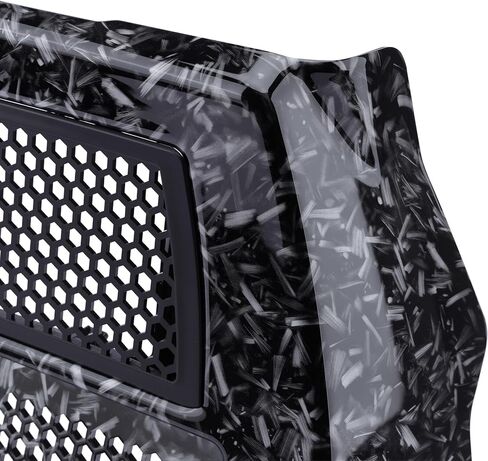 Motorcycle Front Chin Spoilers Radiator Cover for Harley Touring CVO Road Glide/CVO Street Glide 2023-2025, CVO Road Glide ST/Road Glide/Street Glide 2024-2025 (Vivid Black) in Saudi Arabia