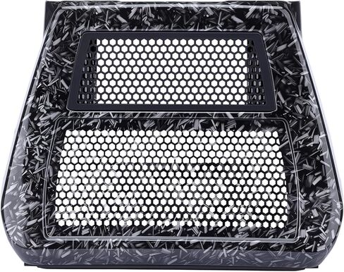 Motorcycle Front Chin Spoilers Radiator Cover for Harley Touring CVO Road Glide/CVO Street Glide 2023-2025, CVO Road Glide ST/Road Glide/Street Glide 2024-2025 (Vivid Black) in Saudi Arabia